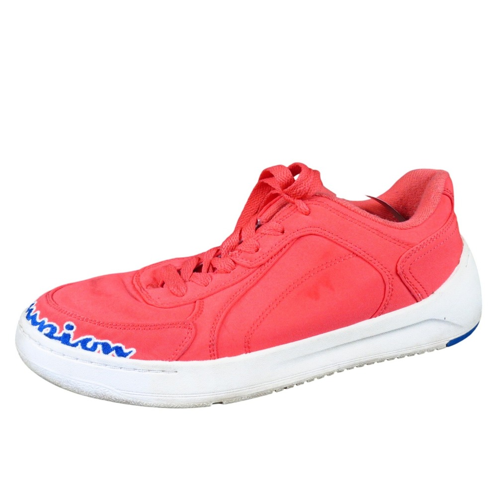 Champion Athletic Women Sneakers Size 10 Casual Walking Shoes Red Fabric Low Top